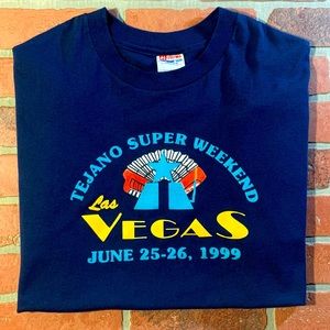 XL vintage 1999 Tejano Super Weekend T-shirt Las Vegas 90s Texas Mexican concert